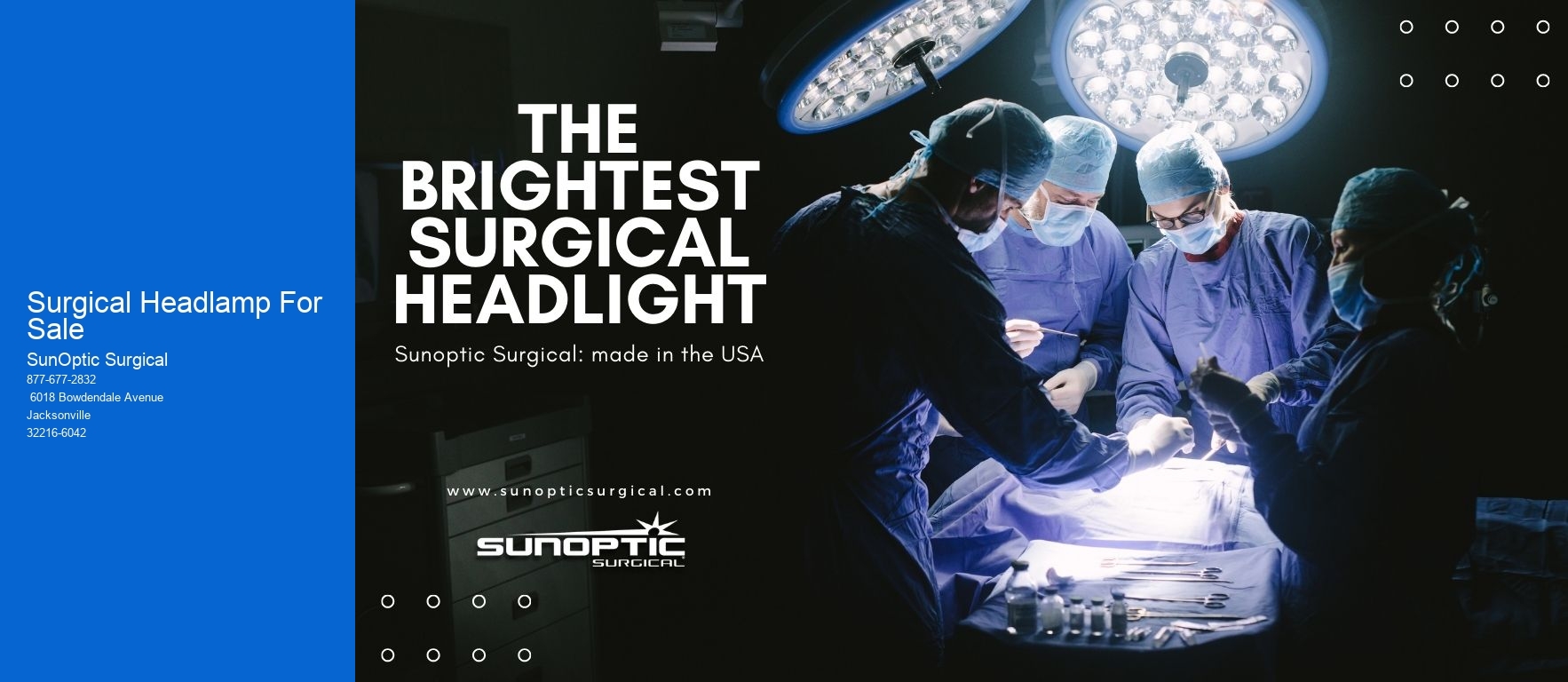 Surgical Headlamp For Sale