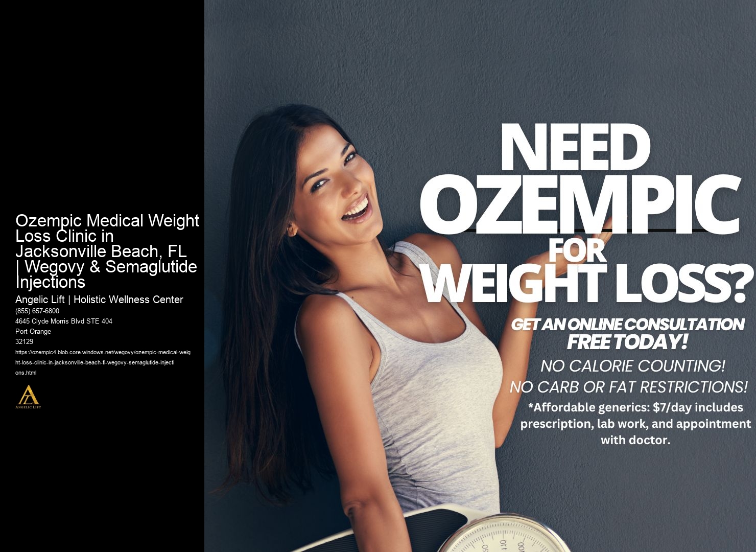 Ozempic Medical Weight Loss Clinic in Jacksonville Beach, FL | Wegovy & Semaglutide Injections