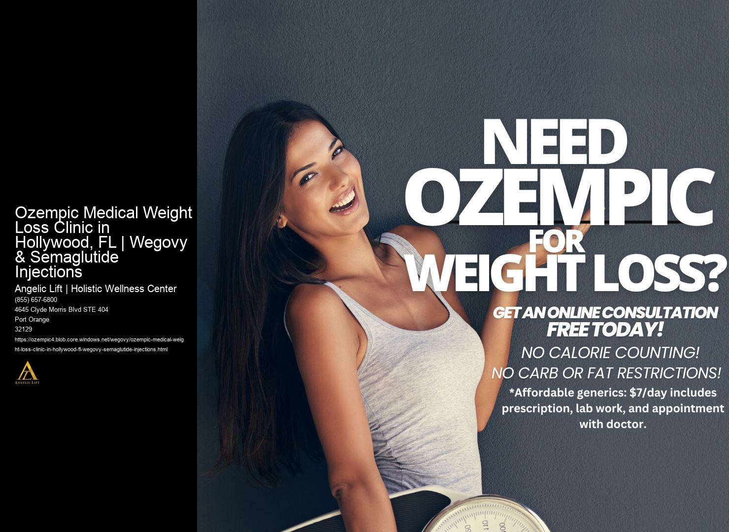 Ozempic Medical Weight Loss Clinic in Hollywood, FL | Wegovy & Semaglutide Injections